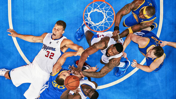 Griffin (32) and the Clippers knocked off the Warriors in Round 1 in 2014, but they predictably flopped in their next series, against the Thunder.
